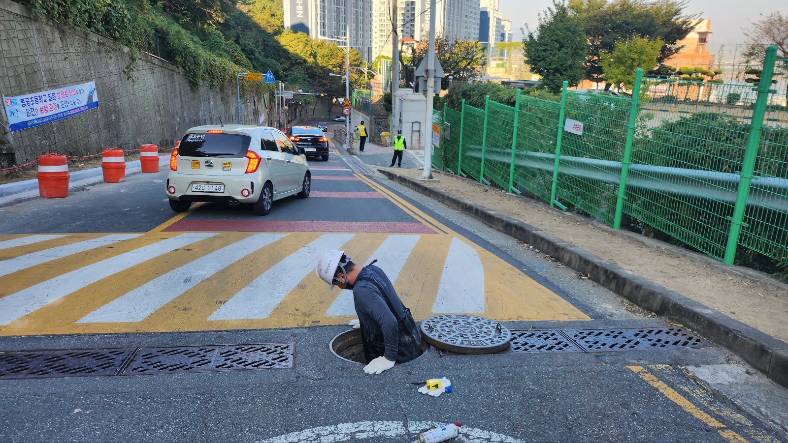 현대미니중기 렌탈 및 작업 